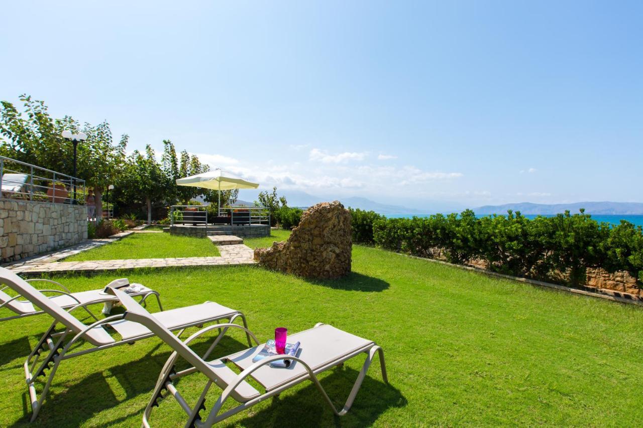 Beachfront Family Villa Katerina With Private Pool, Playground, Bbq & Amazing Sea Views! Petres  Exteriör bild